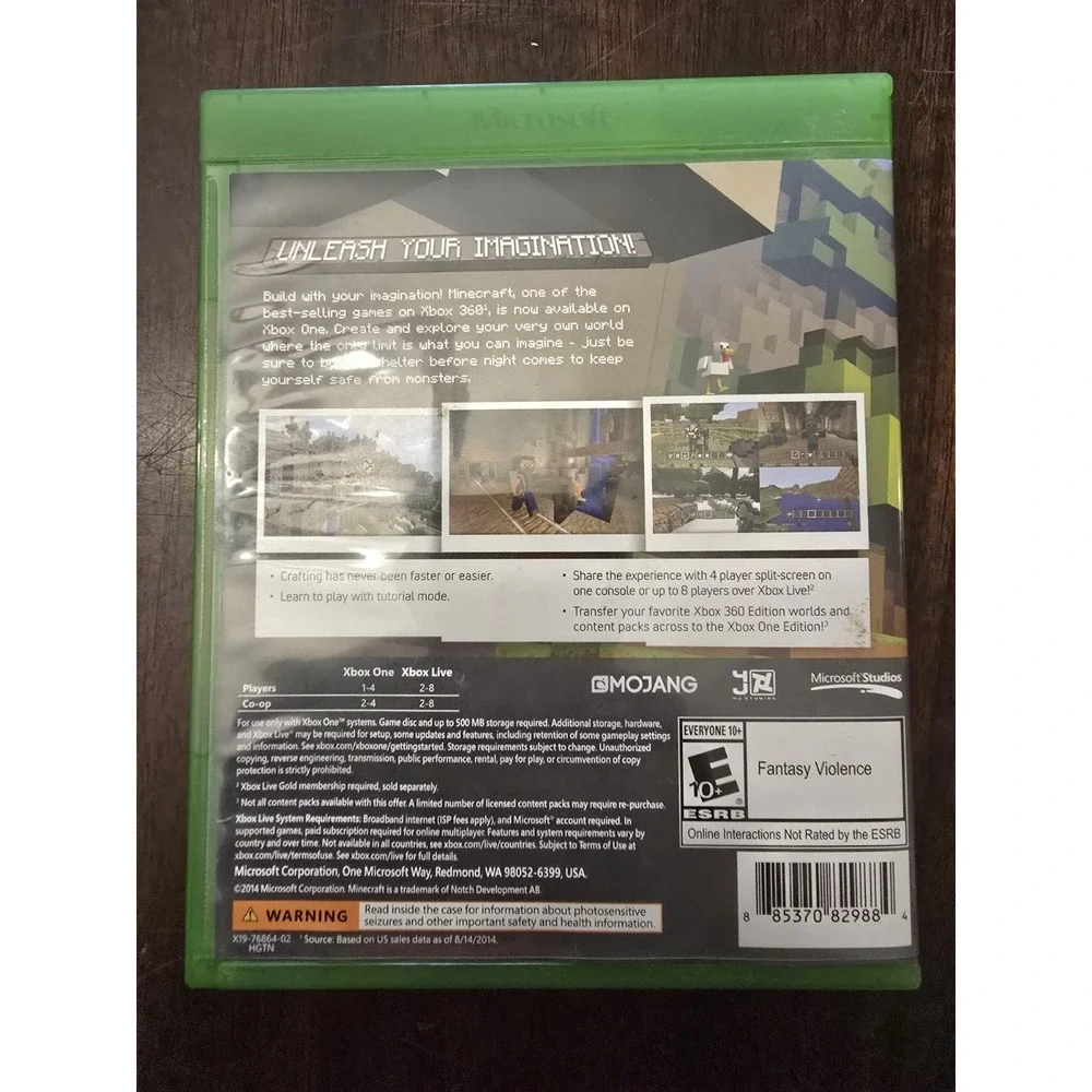 Minecraft [ XBOX ONE Edition‎ ] (XBOX ONE) TESTED